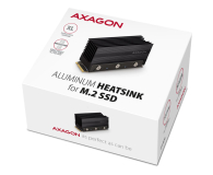 Axagon Chłodnica aluminiowa pasywna do dysku M.2 SSD - 1185577 - zdjęcie 3